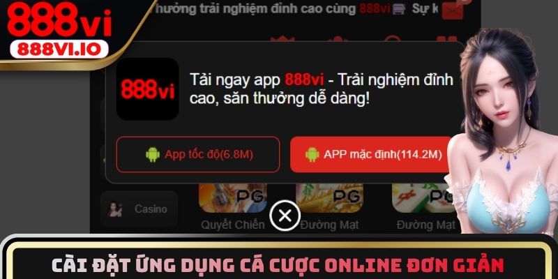 Tải app 888vi trải nghiệm tính năng cá cược nổi bật